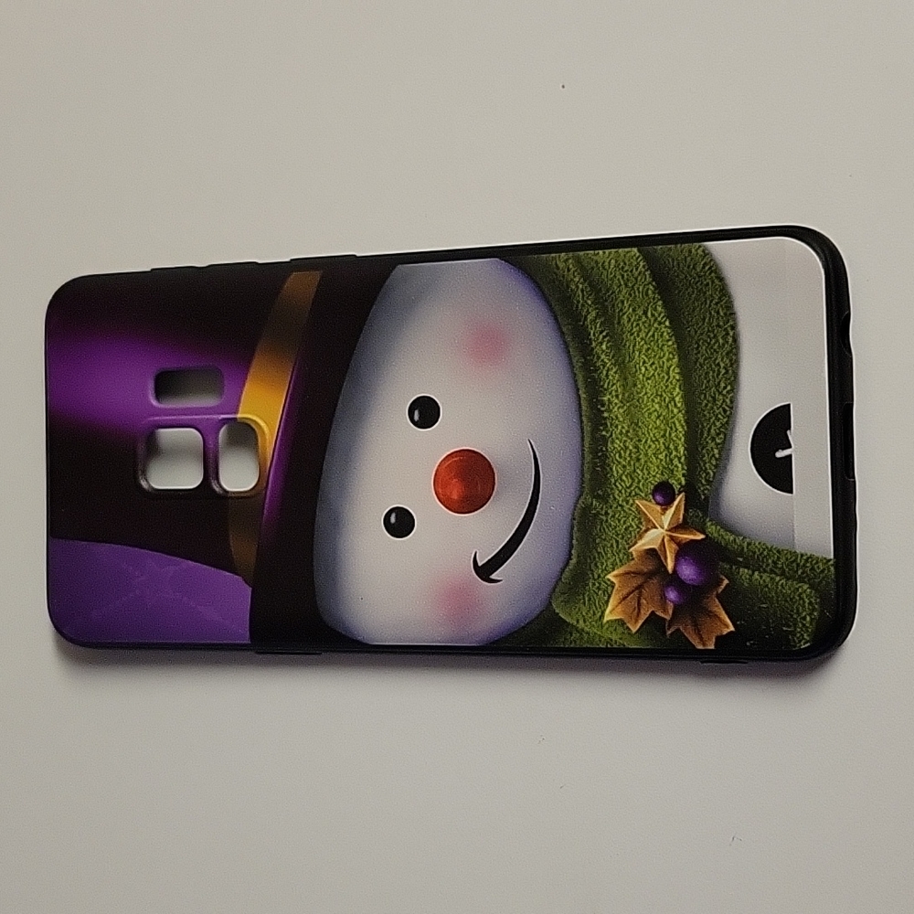 Samsung galaxy S9 snowman phone case